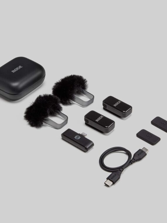Wireless Micro Micrófono Inalámbrico Ultra-Compacto Lightning (negro)