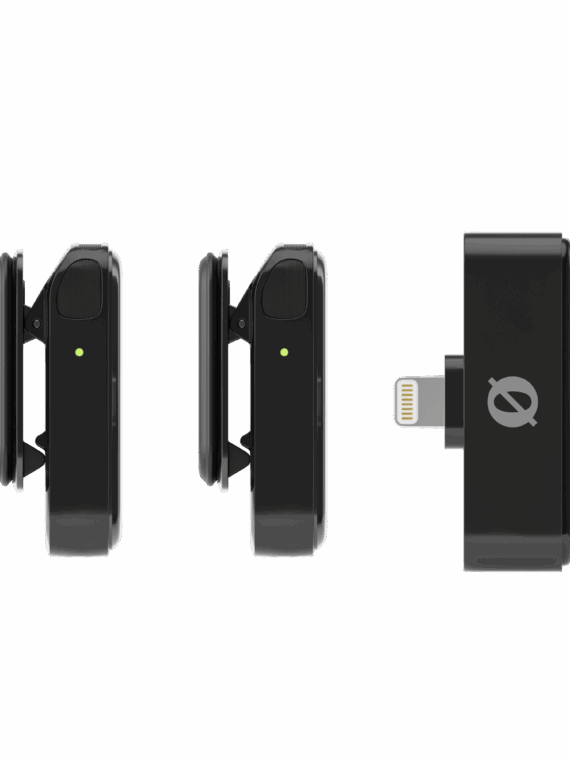 Wireless Micro Micrófono Inalámbrico Ultra-Compacto Lightning (negro)