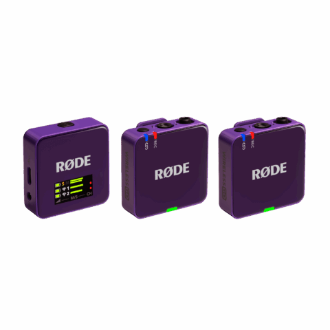 Wireless GO (Gen 3) Sistema de micrófono inalámbrico compacto (morado)