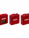 Wireless GO (Gen 3) Sistema de micrófono inalámbrico compacto (rojo)