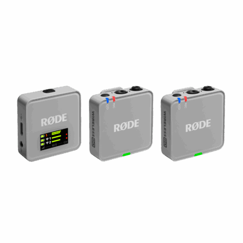 Wireless GO (Gen 3) Sistema de micr贸fono inal谩mbrico compacto (gris)