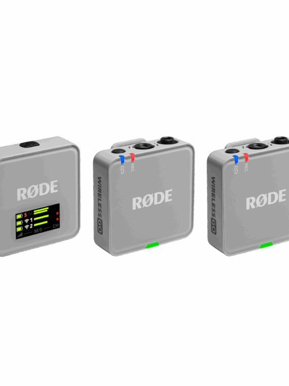 Wireless GO (Gen 3) Sistema de micrófono inalámbrico compacto (gris)