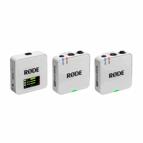 Wireless GO (Gen 3) Sistema de micrófono inalámbrico compacto (blanco)