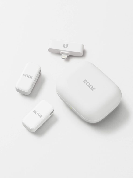 Wireless Micro Micrófono Inalámbrico Ultra-Compacto Lightning (blanco)