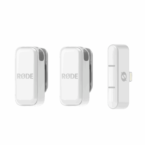Wireless Micro Micrófono Inalámbrico Ultra-Compacto Lightning (blanco)