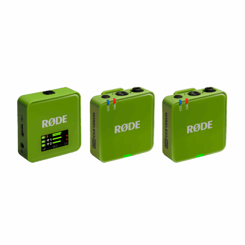 Wireless GO (Gen 3) Sistema de micr贸fono inal谩mbrico compacto (verde)