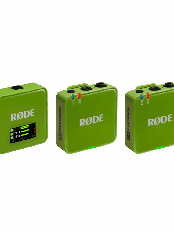 Wireless GO (Gen 3) Sistema de micrófono inalámbrico compacto (verde)