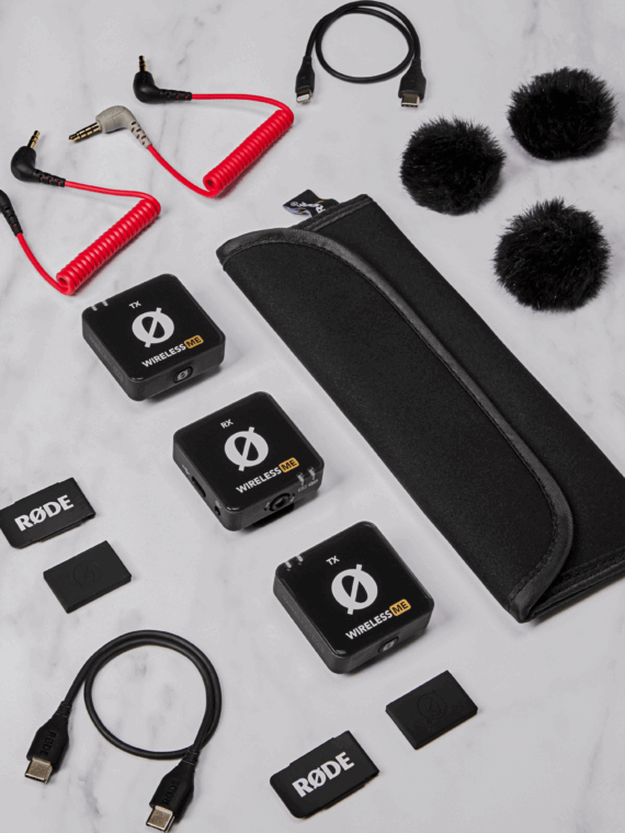 Wireless ME Dual Sistema de micrófono inalámbrico compacto (negro)