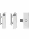 Wireless Micro Micrófono Inalámbrico Ultra-Compacto USB-C (blanco)
