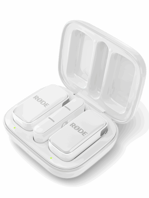 Wireless Micro Micrófono Inalámbrico Ultra-Compacto USB-C (blanco)