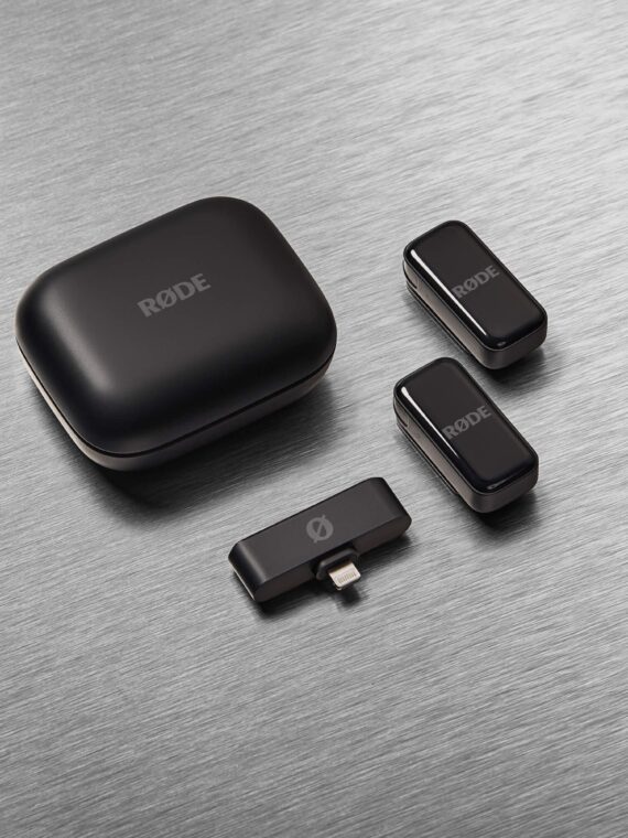 Wireless Micro Micrófono Inalámbrico Ultra-Compacto USB-C (negro)