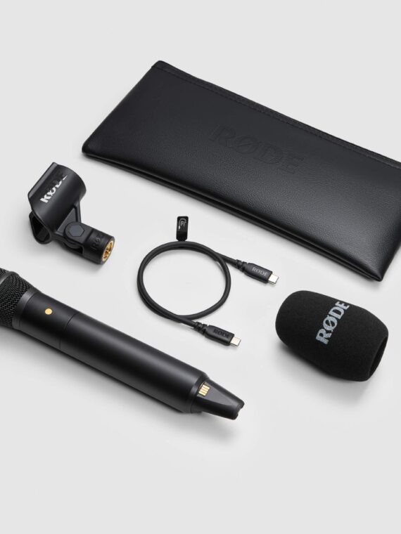 Interview PRO Micrófono de condensador inalámbrico de mano