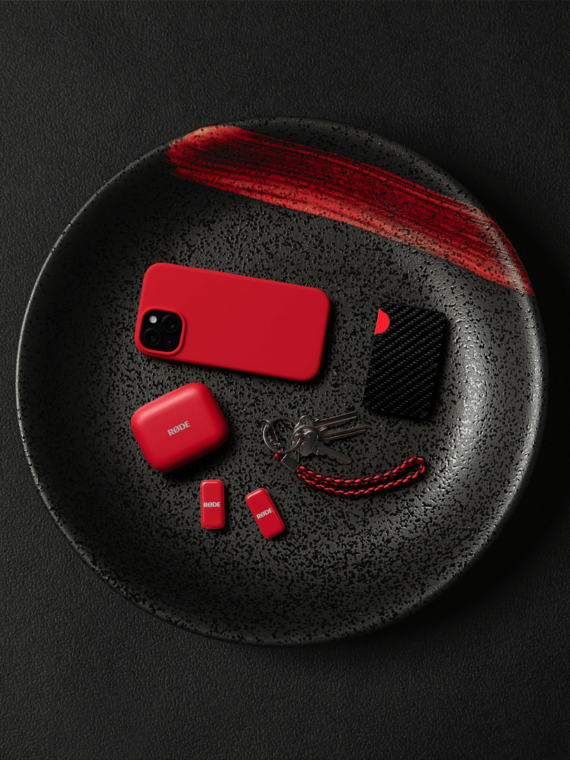 RODE Wireless Micro Micrófono Inalámbrico Ultra-Compacto USB-C ROJORODE Wireless Micro Micrófono Inalámbrico Ultra-Compacto USB-C ROJO